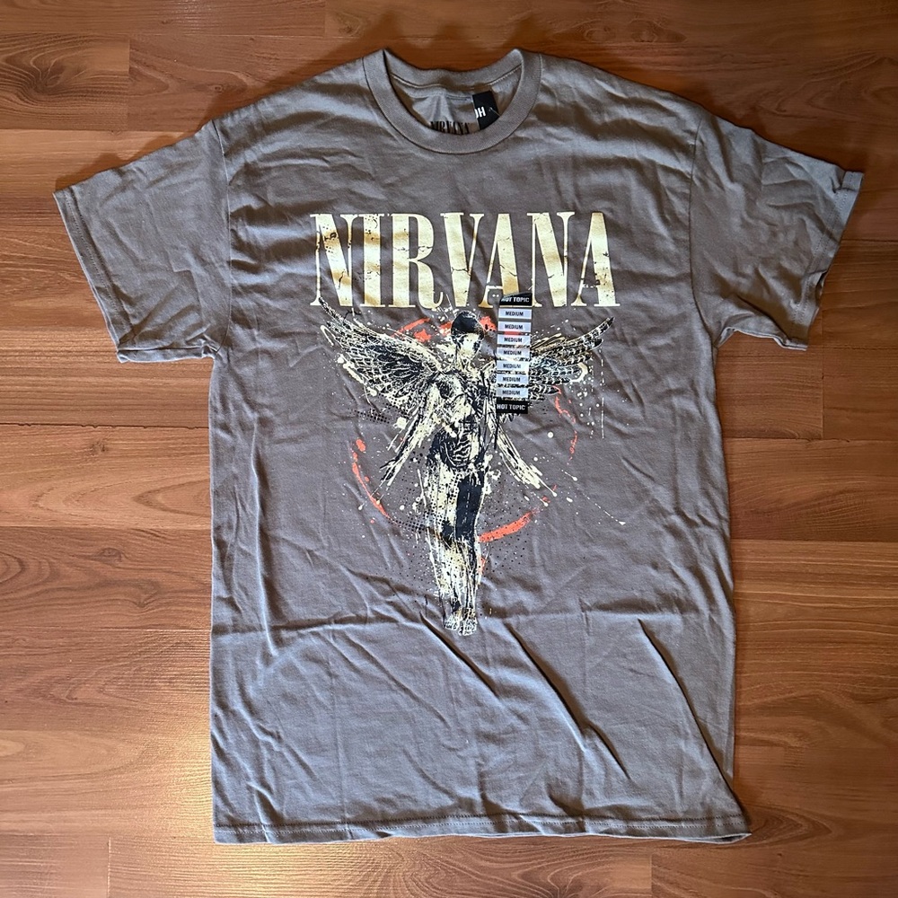 Hot Topic Nirvana In Utero Graphic Tee